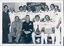 1973 Photo Dick Lamere Lieutenant Commander Richard Murphy Military Brinn Club