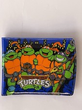 Teenage Mutant Ninja Turtles TMNT Purple Wallet Retro RARE.