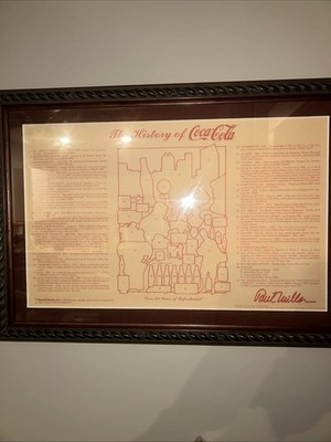 Vintage Paul Miller The History Of Coca Cola Picture