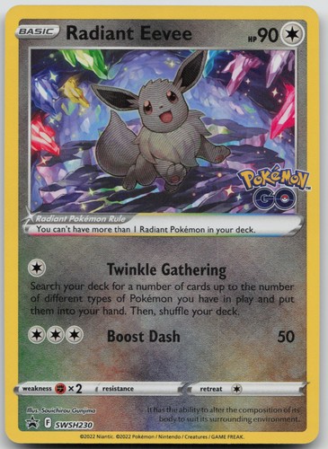 Pokemon GO  #SWSH230 Radiant Eevee