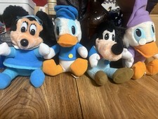 Disney Mickey Mouse  Friends Plush Set Minnie Donald Goofy Daisy Small 1994