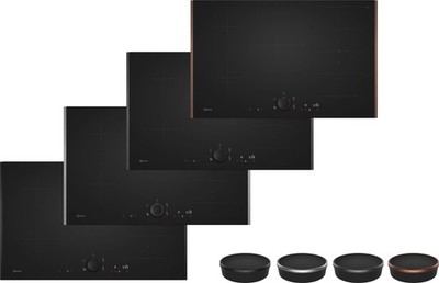 Neff T68YYV4B0 N90 Induktionskochfeld 80 cm  Mattschwarz Flex  Twistpad schwarz