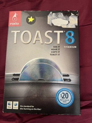 Toast 8 Titanium Edition Mac - No Manuel