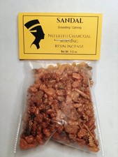Sandal Resin Charcoal Incense 1/2 oz Bag