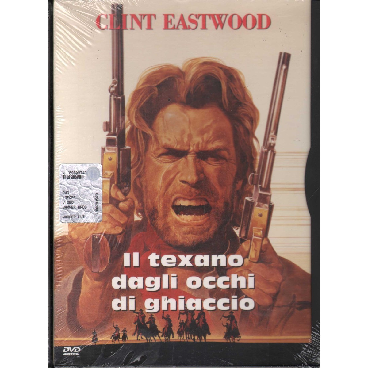 The Ice-Eyed Texan DVD Clint Eastwood Warner - Z812588 Sealed