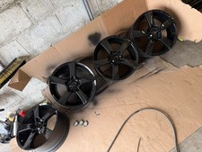 18 inch Mazda RX8 Rims refurbished in gloss black  