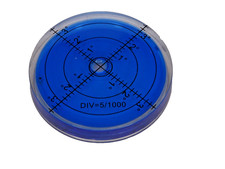 Spirit Level 66mm x 10mm Blue  Circular Accurate