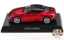 1/64 LEXUS LC500h Red Lexus Mini Car Collection 201803 