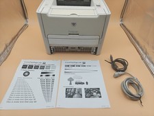 HP LaserJet 1160 Monochrome Laser Printer Tested Working USB Cable  Toner