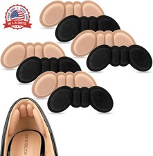 Riootlnm Heel Pads for Shoes Too Big, Shoe Inserts for Loose Shoes, Heel Grips P