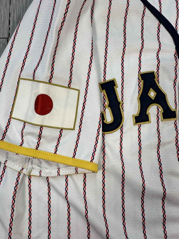 2023 WBC самурай Японии Yu Darvish #11 OT Sports вышивка Джерси дома размер XXL - Изображение 4 из 4