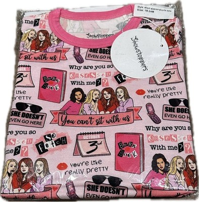 18-24 Showstoppers Mean Girls Short Sleeve Pajamas