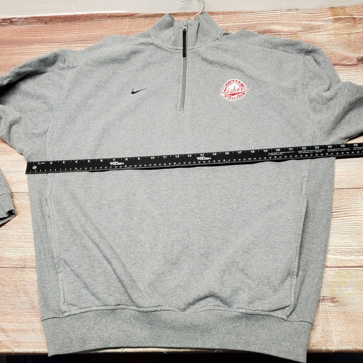 NIKE Fishers Indiana High School Mens Size Medium Sweatshirt Jacket View 6