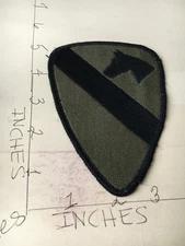 US Army 1st Cavalry Division m/e subdued Patch 11/24/25