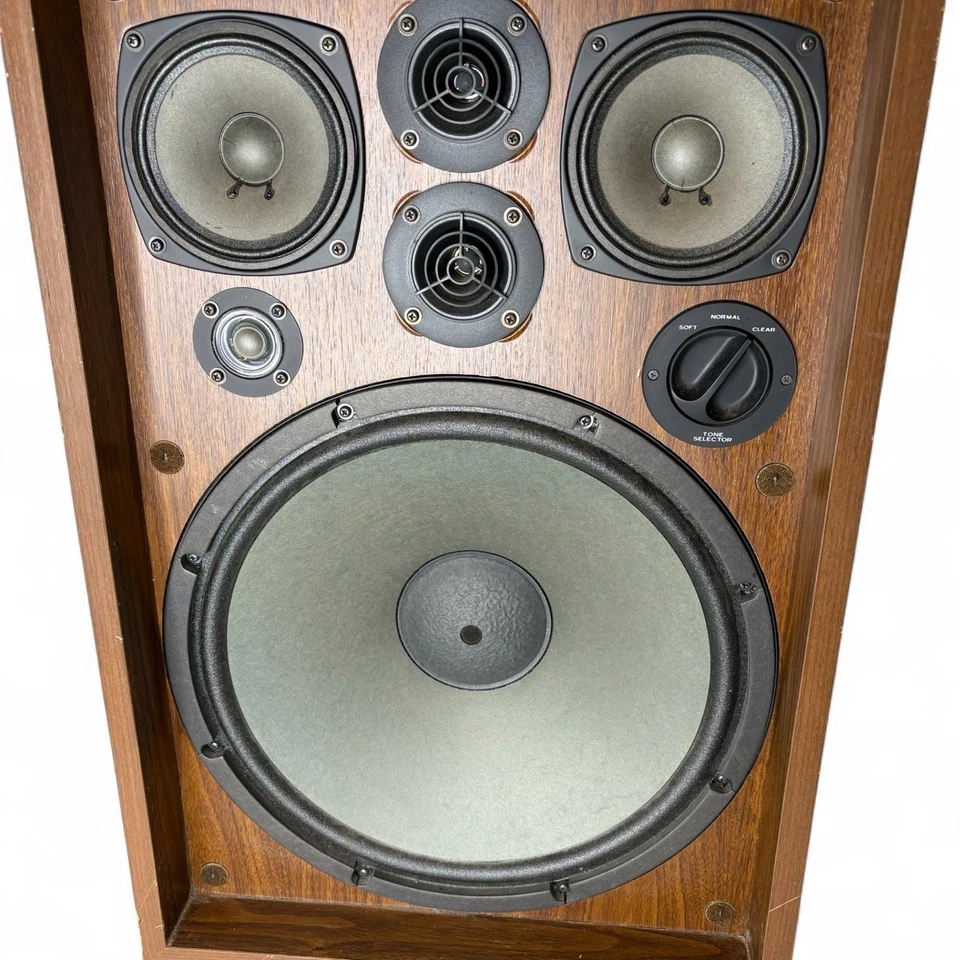 Vintage Kenwood KL-777A VERY RARE VINTAGE STEREO SPEAKER tested works - Image 2 of 4