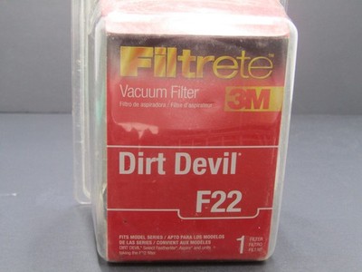 Dirt Devel 3M F22 Vacuum Filter Part #65822 Filterete forNew Mini Vacuum Cleaner
