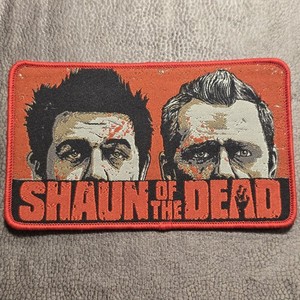 Shaun Of The Dead WOVEN PATCH [Blu Ray DVD Funko Art Action Figure Collector's]