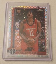 2025-26 Topps Chrome Tre Johnson III Rookie X-Fractor #256 Washington Wizards