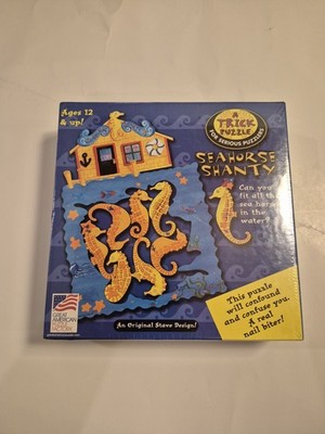 Stave Design Great American Puzzle Factory Seahorse Shanty A Trick Puzzle NEW