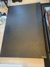 Large Workout/Gymnastics Exercise Mat - Beemat Original Deluxe / Black