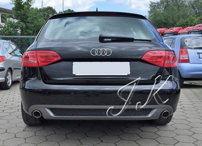 Rear Diffuser for Audi A4 B8 (2008-2011) Saloon & Estate / Avant - Sline Look
