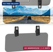Sun Visor Extender for Car Windshield Shade Visor Extension - Adjustable Dual Cl