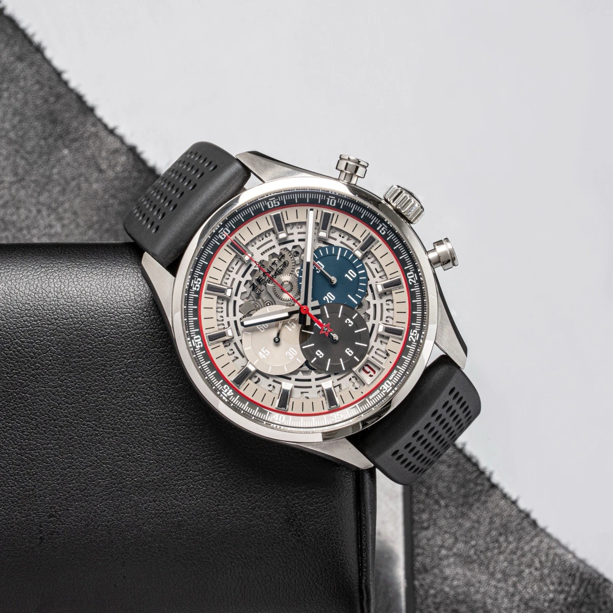 ZENITH El Primero 24.2042.400/27.R799 Range Rover Velar Automatic Men\'s_908677 Zenith El Primero Men Rubber Band Wristwatches for sale | eBay main image 2