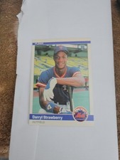 1984 Fleer - Darryl Strawberry #599 (RC)