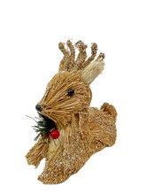 Christmas Ornament - Deer Laying 12cm