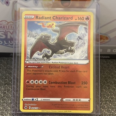 Radiant Charizard 020/159 SWSH: Crown Zenith Holo