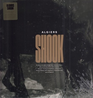 Algiers Shook double LP vinyl Europe Rough Trade 2023 brand new sealed has info