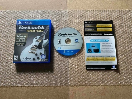Rocksmith 2014 Edition Remastered (Game Only) (PS4, 2016) - COMPLETE / CIB