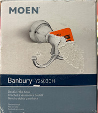 Moen Y2603CH Banbury Double Robe Hook, Chrome