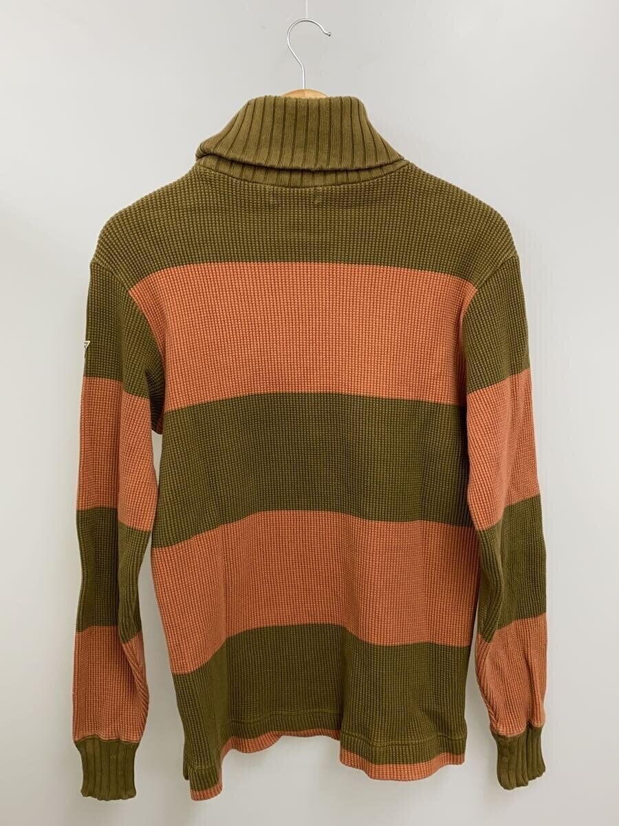 Nigel Cabourn TURTLENECK SWEATER 46 S相当 Nigel Cabourn turtleneck thermal cut and sewn Sweater brown