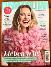 COSMOPOLITAN ZEITSCHRIFT NEU MÄRZ 2026 KRISTEN BELL THE LOVE ISSUE LIEBEN WIR!