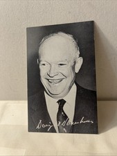 VTG 1950’s Dwight D. Eisenhower Campaign Post Card 