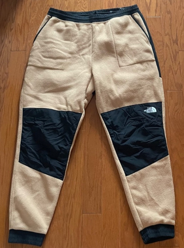 NUEVO TNF The North Face Hombre Denali Polartec Pantalones Polares XL/Reg Almond Butter