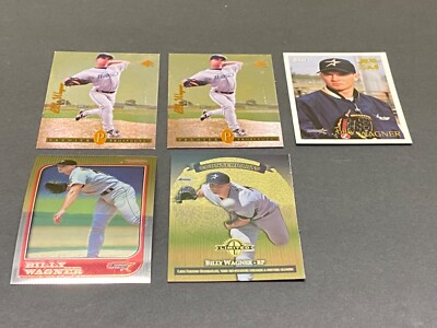 1994 UD SP BILLY WAGNER RC #18 Foil & 1996 Topps Future Star & 1997 Lot of 5 NM