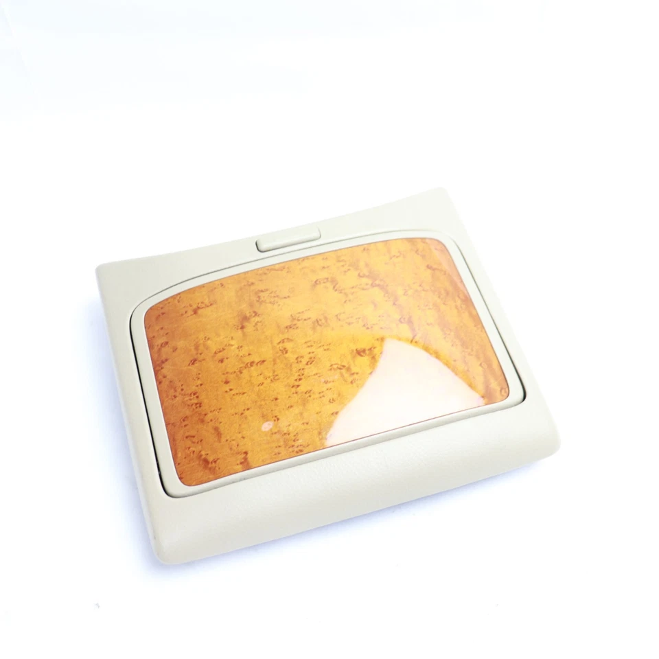 2004-2009 Lexus RX330 RX350 RX400H Rear 2nd Row Cup Holder Woodgrain OEM - Image 2 of 4