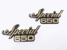 Emblema coperchio laterale Yamaha XS 650, coppia