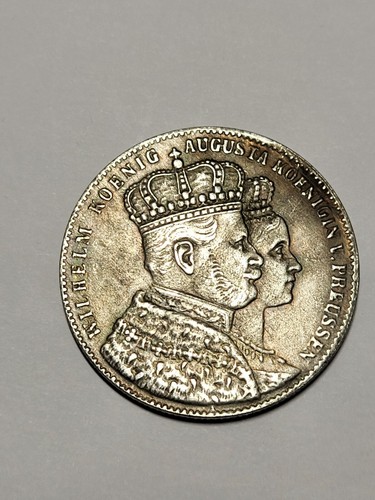 Deutsche Medaillen Konventionstaler 1861 - Bild 2 von 3