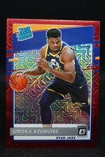 2020-21 Panini Donruss Optic Rated Rookie Choice Red Prizm 11/88 Udoka Azubuike