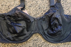 New Wacoal Back Appeal Underwire Bra - 36DD - Black - # 855303