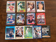 13 diff Cory Snyder Cards - 1985 Topps #403 Olympics RC + 54 Indians inc 3 Autos