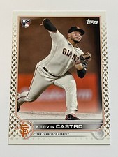 2022 Topps Baseball Gold Stars #413 - Kervin Castro RC - San Francisco Giants