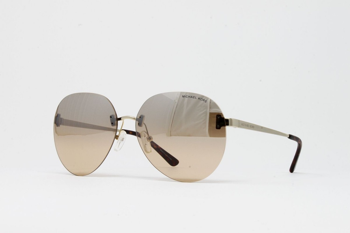 Michael Kors Women's Sunglasses MK1037 Sidney 12128Z Light Gold