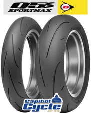 DUNLOP SPORTMAX Q5S TIRE SET 120/70ZR-17 180/55ZR-17 FRONT AND REAR - 2 TIRES