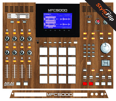 Akai MPC 5000 | Wood 2 | Protective Decal | StyleFlip Skins