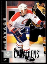 1997-98 Upper Deck #299 Brian Savage Montreal Canadiens Hockey Card