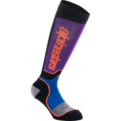 Alpinestars MX Plus Socks Md Black 4702324-1246-M